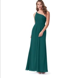 Azazie Carissa One-Shoulder Gown